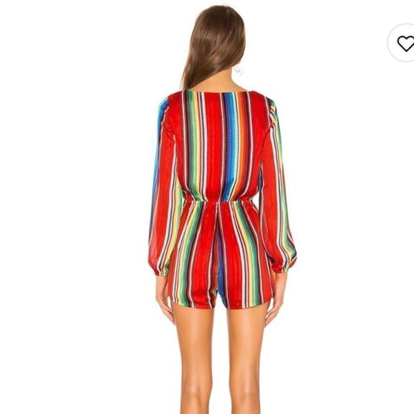 EUC Rio Surplice Romper Color: Rainbow Stripe
Never worn. Sz. S - Picture 2 of 8